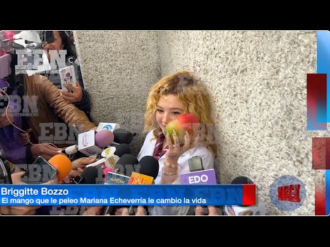 BRIGGITE BOZZO le agradece a MARIANA ECHEVERRÍA PELE4RLE EL MANGO  en LCDLF porque fue a la final