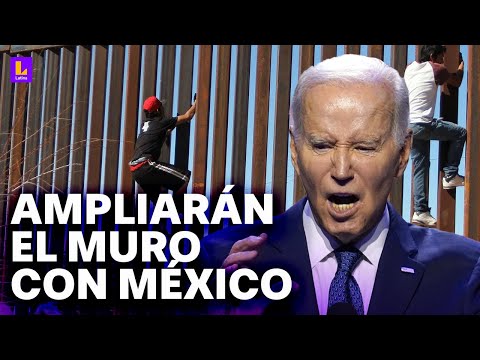 Joe Biden autoriza ampliar el muro entre Estados Unidos y México