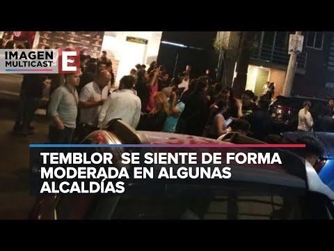 CDMX sin afectaciones por sismo de magnitud 6.0