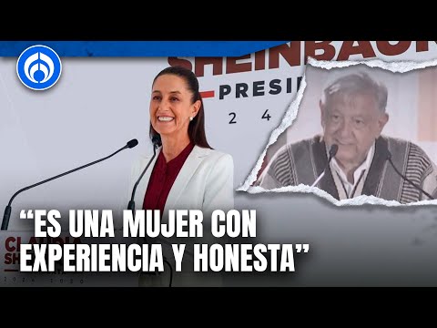 “Claudia va a seguir poniendo el nombre de México en alto”: AMLO en Oaxaca