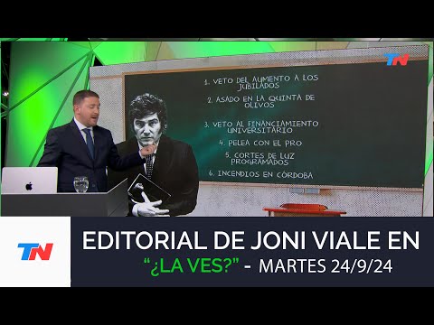 EDITORIAL JONI VIALE I Martillazos en los pies - 24/9/24