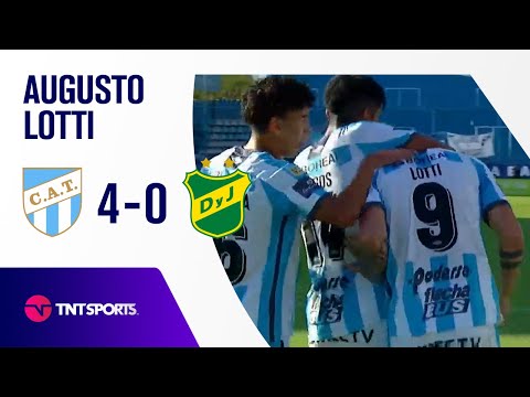 Gol de Augusto Lotti (4-0) Atlético Tucumán vs Defensa y Justicia | Zona B - F 13 - Copa LPF 2021