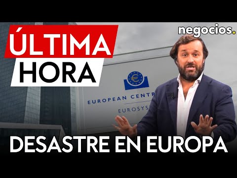 ÚLTIMA HORA | Desastre en Europa: el BCE alerta ante el miedo a una estanflación inminente