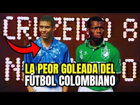 PEORES GOLEADAS A EQUIPOS COLOMBIANOS EN TORNEOS INTERNACIONALES