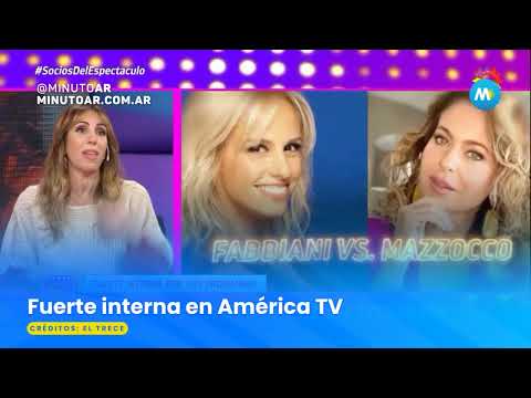 La guerra interna de Mariana Fabbiani y Karina Mazzocco - Minuto Argentina