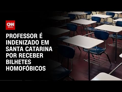 Professor é indenizado em Santa Catarina por receber bilhetes homofóbicos | CNN NOVO DIA