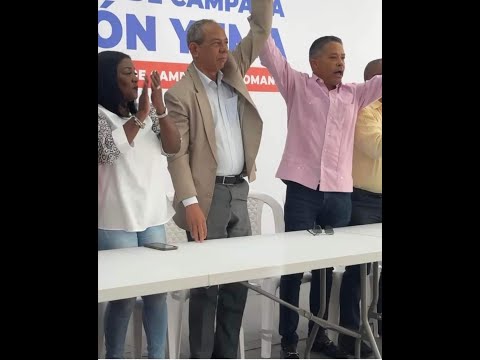 Eugenio Cedeño reconoce al reformista Frank Martínez como candidato a senador del PRM en La Romana