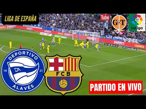 ALAVES VS BARCELONA EN VIVO  LaLiga España - JORNADA 9 GRANEGA