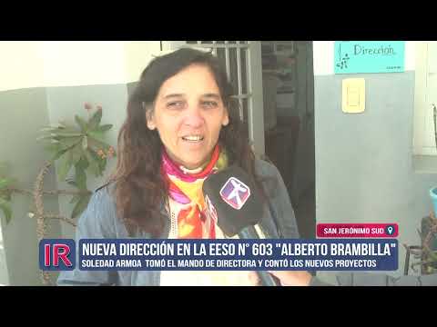 Nueva directora en la Escuela n° 603 de San Jerónimo Sud