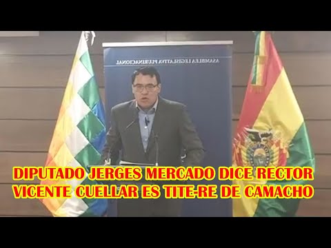 DIPUTADO JERGES MERCADO D3NUNCIA IRREGULARIDADES EN LA UNIVERSIDAD RENE MORENO SANTA CRUZ..