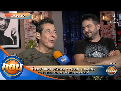 Yordi Rosado y José Eduardo Derbez se integran como conductores en 'Miembros al aire' | Programa Hoy