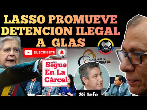 GOBIERNO LASSO PROMUEVE SECU.3STR0 POLÍTICO A  EX VICEPRESIDENTE JORGE GLAS NOTICIAS ECUADOR RFE TV