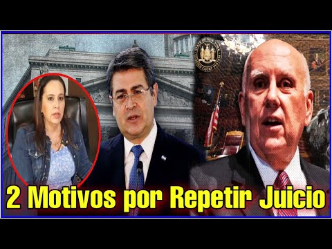 Defensa de JOH Solicita al Juez Castel Repetir Juicio Ana Garcia Explica los Motivos! ?