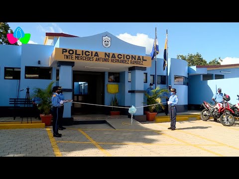 Inauguran unidad policial para fortalecer seguridad en San Marcos, Carazo