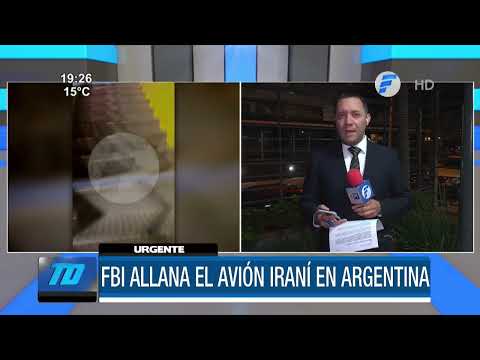 FBI allana el avión iraní retenido en Ezeiza, Argentina