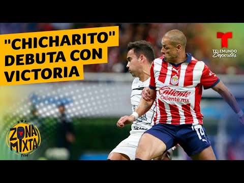 Chicharito debuta en Chivas con victoria sobre los Pumas UNAM | Telemundo Deportes