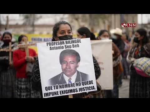 Piden justicia por víctimas de conflicto armado en Guatemala