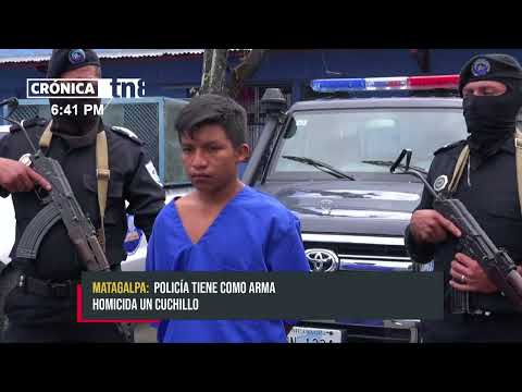 Esclarecen y capturan al autor de muerte homicida en Río Blanco Matagalpa - Nicaragua