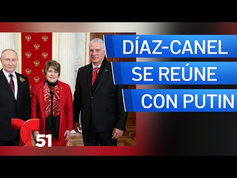 Díaz-Canel viaja de nuevo a Rusia para reunirse con Vladimir Putin