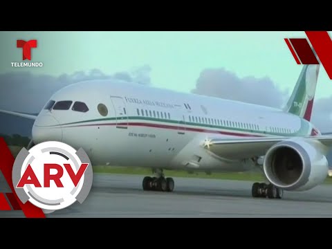 AMLO muestra el interior del polémico avión presidencial mexicano | Al Rojo Vivo | Telemundo