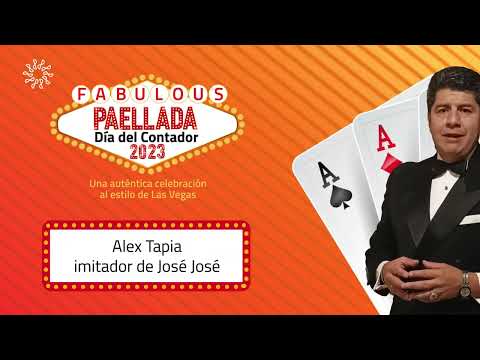 Alex Tapia imitador de José José te invita a la FABULOUS PAELLADA 2023