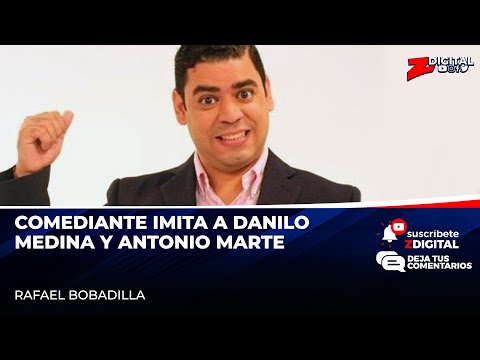 Comediante imita a Danilo Medina y Antonio Marte