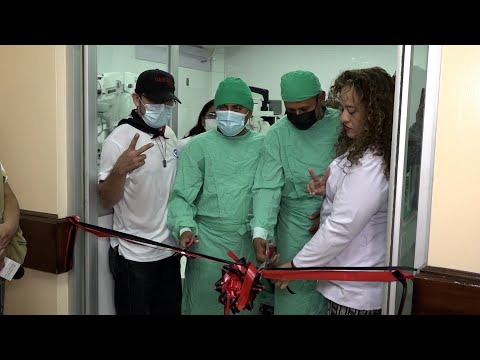 Rehabilitan sala quirúrgica del centro oftalmológico de Ciudad Sandino