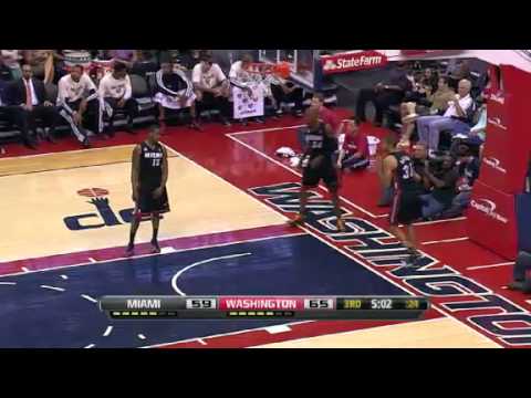 NBA Miami Heat Vs Washington Wizards Highlights Apr 10, 2013 Game Recap