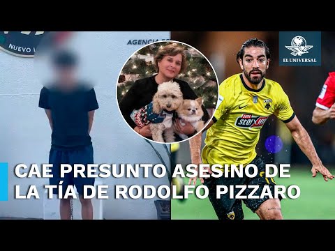 Capturan en Monterrey a sujeto que presuntamente asesinó a la tía del futbolista Rodolfo Pizarro