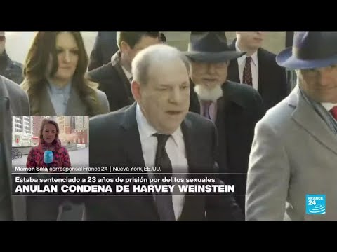 Informe desde Nueva York: Tribunal anuló condena por violación contra Harvey Weinstein