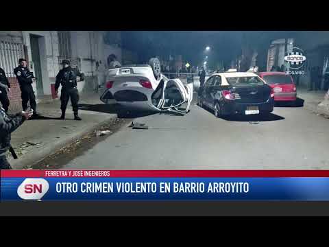 Otro crimen violento en Barrio Arroyito. Ferreyra y José Ingenieros.