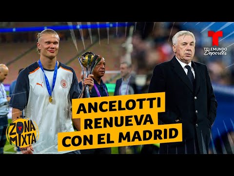 Ancelotti frena rumores; Mbappé y Haaland buscan ser el nuevo rey europeo | Telemundo Deportes