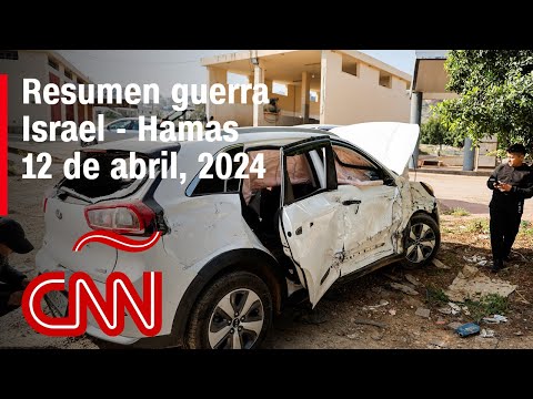 Resumen en video de la guerra Israel-Hamas: noticias del 12 de abril de 2024