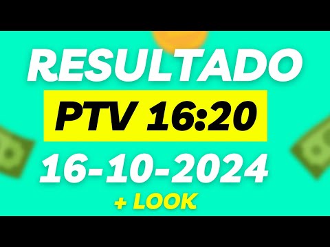 RESULTADO - Jogo do bicho ao vivo -  PTV 16_10_2024