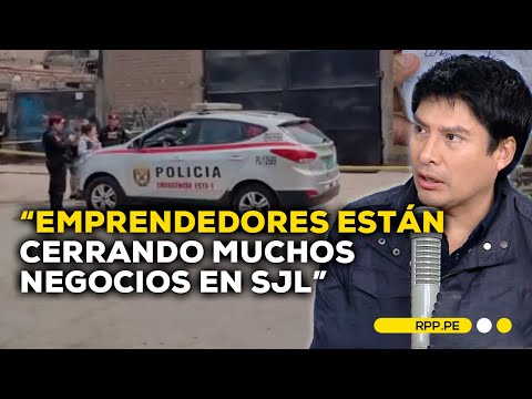 Casos de extorsión y asesinatos siguen en aumento en SJL #ROTATIVARPP | ENTREVISTA