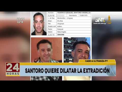 Santoro quiere dilatar la extradición