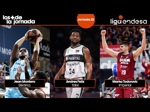 Los Más de la Jornada 22: Jean Montero, Andres Feliz y Marko Todorovic | Liga Endesa 2023-24