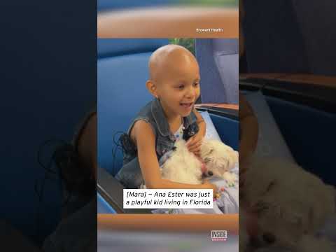 5-Year-Old Cancer Patient Surprised With New Puppy #shorts