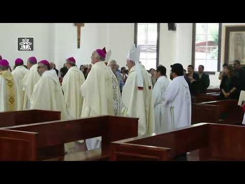 Santa Misa en ocasión al 60 aniversario de ordenación Sacerdotal de Monseñor Julio Cabrera Ovalle.