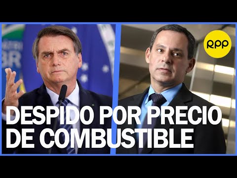 Bolsonaro destituye a presidente de Petrobras tras 40 días en el cargo