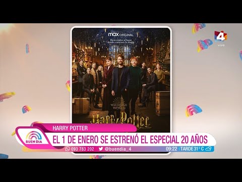 Buen Día  - Harry Potter: El 1 de Enero se estrenó el especial 20 años