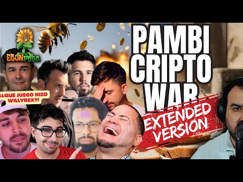 PAMBI CRIPTO WAR EXTENDIDO: MARCIANO, DELOX, DALAS, VENEZOLANOS, PABLO FRANCO, JAVI OLIVEIRA...