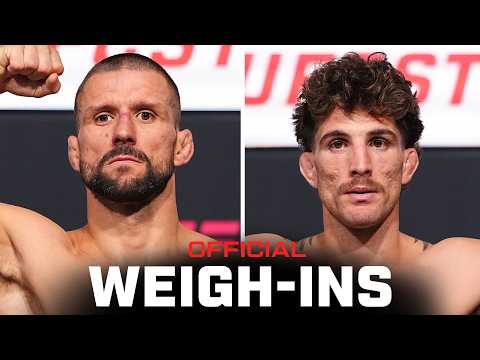 Gamrot 대 Salkilld 계체전 | UFC Vegas 120