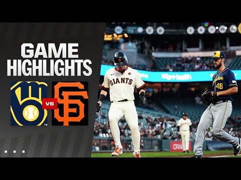 Brewers vs. Giants Game Highlights (9/11/24) | MLB Highlights