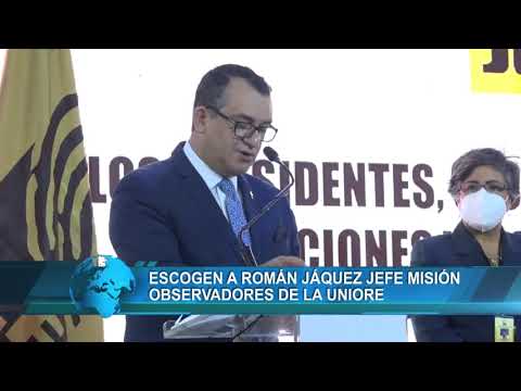 Escogen a Román Jáquez jefe misión observadores de la UNIORE