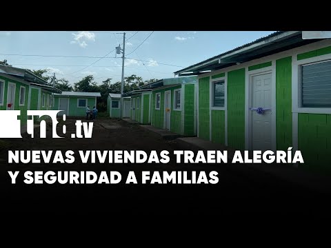 Familias reciben viviendas dignas gracias al Proyecto Bismarck Martínez en Chinandega