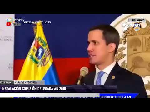 EEUU autoriza transacciones y actividades que incluyen a Juan Guaidó
