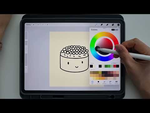 How-to-draw-Sushi-วิธีวาดข้าวป