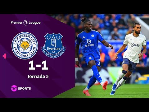 RESUMEN: LEICESTER CITY 1-1 EVERTON | PREMIER LEAGUE | JORNADA 5