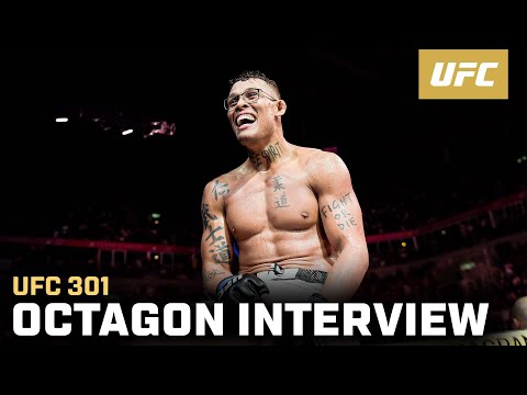 Caio Borralho Octagon Interview | UFC 301